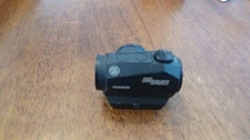 SIG SAUER ROMEO5 1x20mm Red 2 MOA Dot Sight - Black auto on/off 40k hr battery