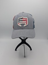 USA Flag Snap Back Mesh Richardson Style 112PM Trucker Hat
