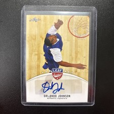 Orlando Johnson 2012 Leaf Basketball Rookie Auto #BA-OJ1 UC-SB Gauchos