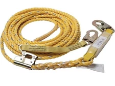 Guardian Fall Protection VLA-50 Poly Steel Vertical Lifeline Assembly, 50-Foot