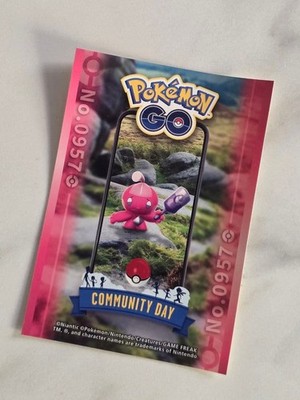 Pokemon GO Tinkatink Community Day Sticker Pokemon Center