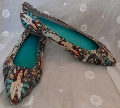 Jeffrey Campbell Havana Last Shoes Flats Handmade Size 9.5