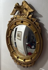 Antique Federal Eagle Mirror Military Vintage Gold 32x23