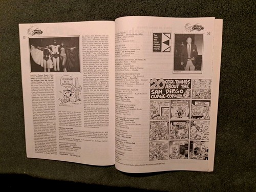 COMIC FORUM Nr. 46/1989 mit großem BATMAN Artikel+Comics + Comiccon SanDiego '89 - Bild 4 von 9