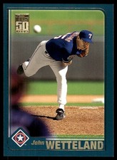 John Wetteland 2001 Topps #96 Texas Rangers MLB READ FREE SHIPPING AutographDen