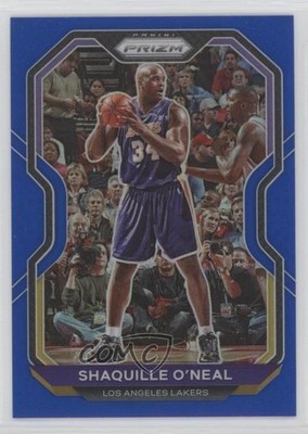 2020-21 Panini Prizm Blue Prizm 118/199 Shaquille O'Neal #207 HOF hs9