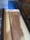 Lane Furniture Traditional Writing Desk Glass Top Mahogany Sofa Table — photo 3