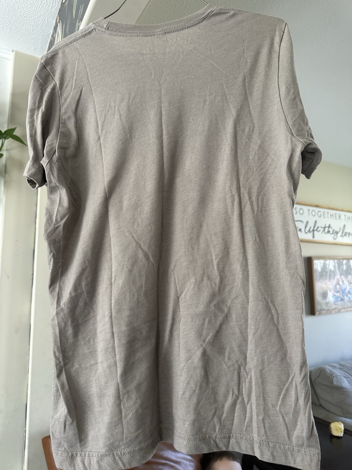 Bella Canvas Medium Basic Witch Black Orange Plai… - image 3