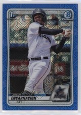 2020 Bowman Chrome Prospects Mega Box Blue Mojo Refractor Jerar Encarnacion 0rm0
