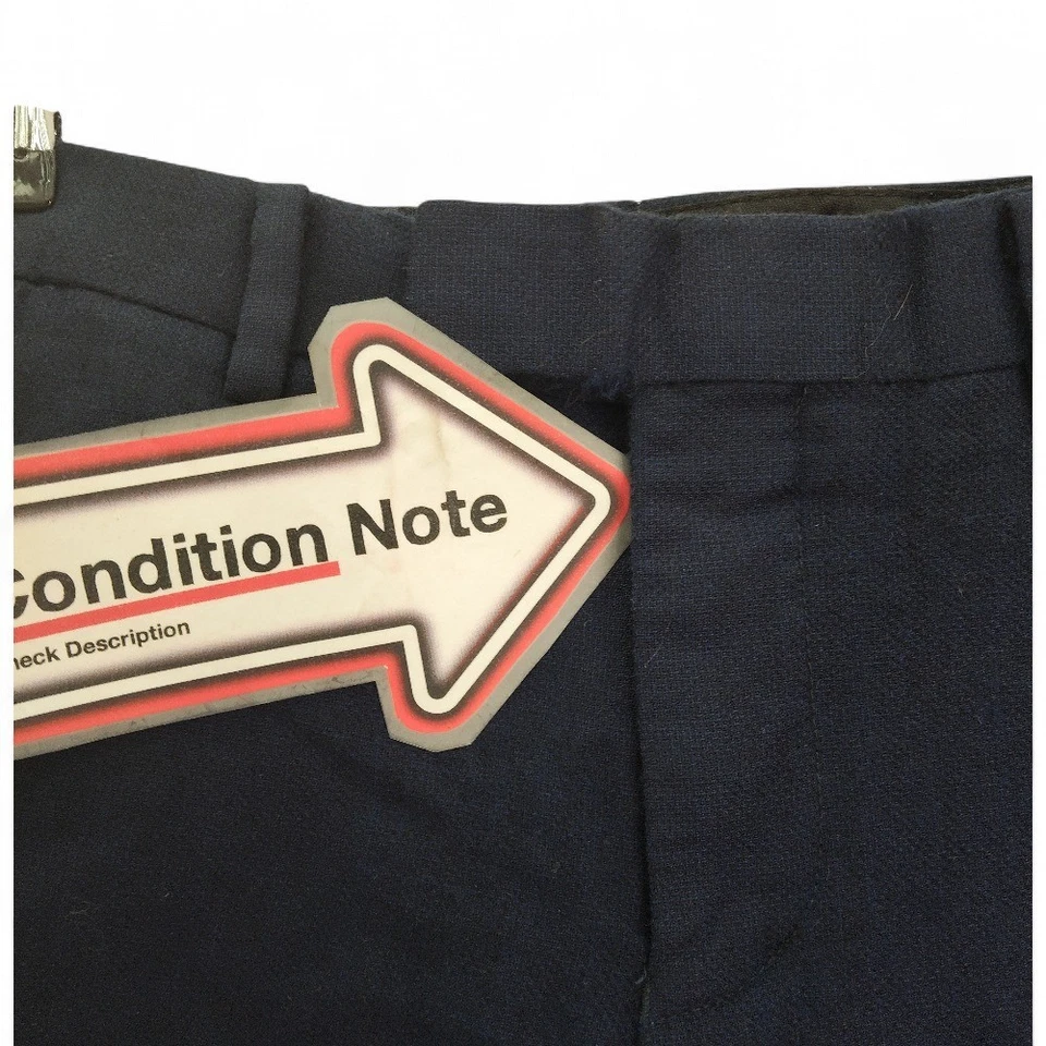 DKNY Black Pure Wool Women's Chino Trousers Short Length Pants W30 x L27 - BNWT — 第 4/4 张图片