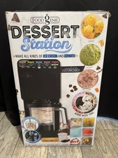 Food Genie: Dessert Station - Black - 11-In-1 Ice Cream & Frozen Treat Maker