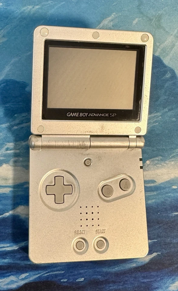 Game Boy Advance SP (Platinum Silver, AGS-001) Loose System Only - No Charger - Image 2 of 4