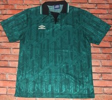 UMBRO MAGLIA SHIRT  CALCIO NOLEL VINTAGE MADE IN ENGLAND (037) tg. L