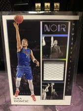 2019-20 Panini Noir Luka Doncic Newsreels Jerseys /65
