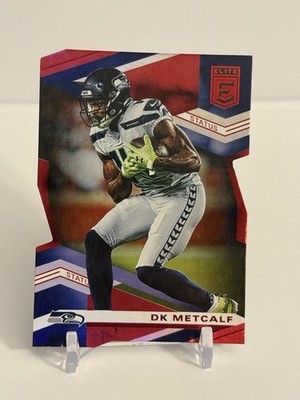 DK METCALF 2020 Donruss Elite STATUS DIE CUT /5 SP SEAHAWKS STEELERS #93