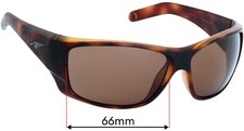 SFx Replacement Sunglass Lenses fits Arnette Heist 2.0 AN4215 - 66mm Wide