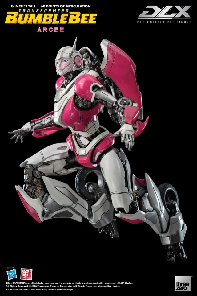 Threezero Transformers Bumblebee Dlx Treppe Collectible Figure Series Arcee - Bild 3 von 4