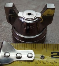 New Binks 66sf Air Cap Spray Gun Nozzle Part 46-2184 Conventional Painting 2001