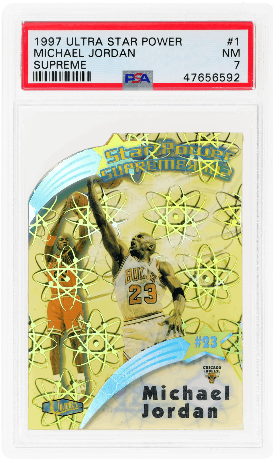 Michael Jordan 1997 Fleer Ultra #1-SPS Star Power Supreme Price