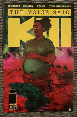 The Voice Said Kill #1 1:25 Ward Variant signed by Si Spurrier & Christian Ward