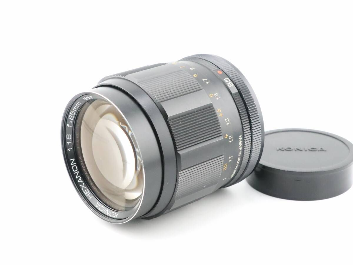 KONICA HEXANON 85mm f/1.8 レンズ KONICA Hexanon AR 85mm f/1.8 Fast Telephoto Prime Lens – Vintage