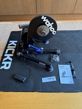 Wahoo KICKR Trainer + Headwind Fan + Trainer Mat — Complete Indoor Cycling