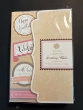 Anna Griffin Birthday Wishes 3-D Birthday Stickers - 50 Stickers