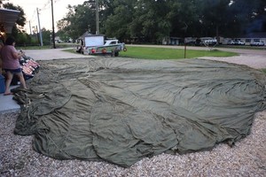 64 FOOT MILITARY CARGO PARACHUTE 1969 TYPE G-12D