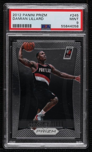 2012-13 Panini Prizm Damian Lillard #245 PSA 9 MINT Rookie RC 0xb8