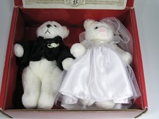 Vtg. NIB Bialosky Treasury Wedding Bears Limited Edition 4205