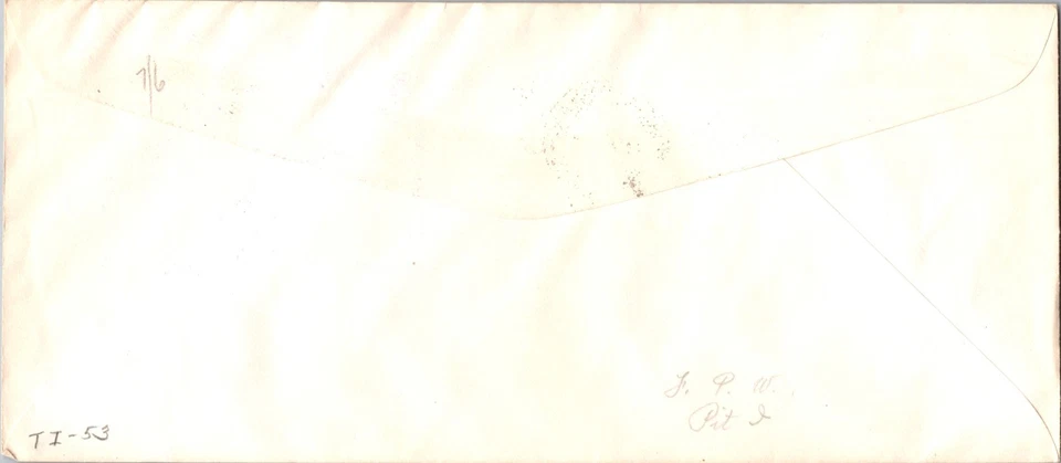 1951 British Pitcairn Island  Open the bible to the World FDC First Day Cover - Image 2 of 2