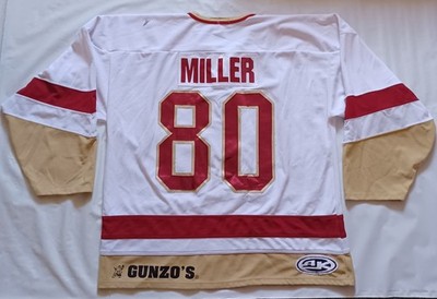 Vintage St Ignatius Hockey Team Game Jersey By AK Gunzo's Size XL