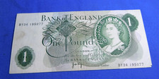 1970 BANK OF ENGLAND 1 POUND QEII   ungraded