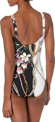 Gottex Amalifi Coast Square Neck One-Piece L48860 Womens Size US 8 - 第 2/5 張圖片