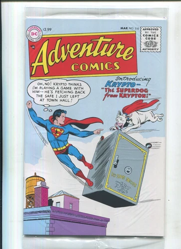 ADVENTURE COMICS #210 FACSIMILE EDITION  1st APP OF KRYPTO THE SUPERDOG  DC/2025