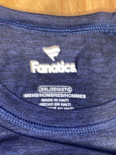 New York Yankees Long Sleeve Shirt Mens XXL Blue Bronx Bomber Fanatics MLB EUC - Picture 3 of 4