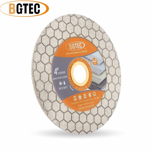 Diamond Blade Cutting Grinding Blade 4/4.5/5'' Cut-off Wheel for Tile Ceramic - Picture 7 of 12