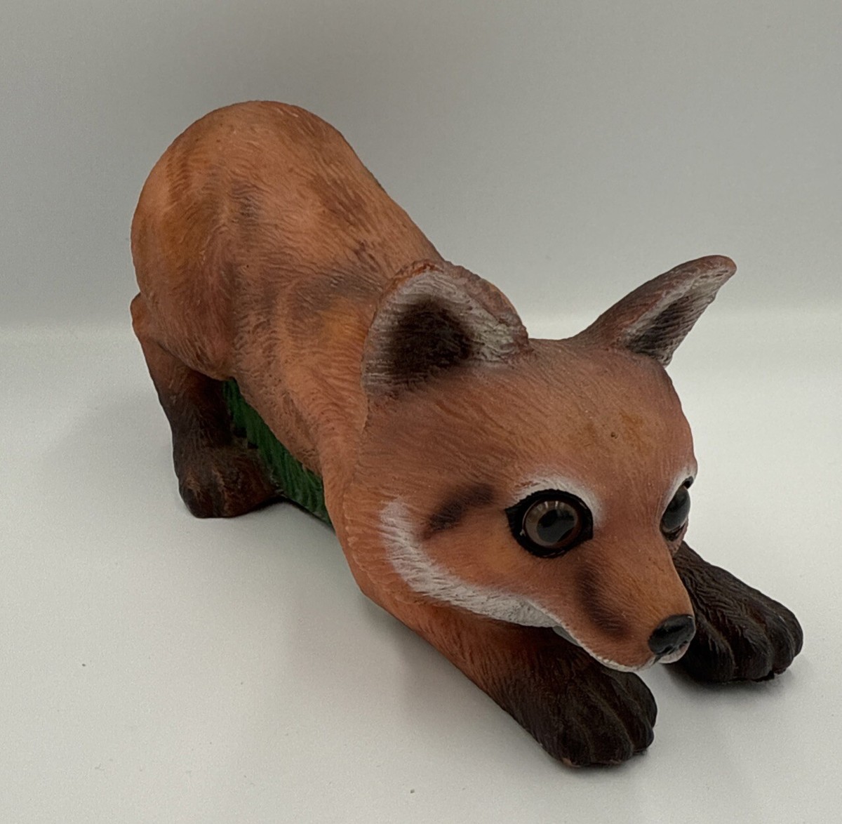 1998 Art Line Red Brown Fox Outdoor Lawn Decor #03671- 9” | eBay