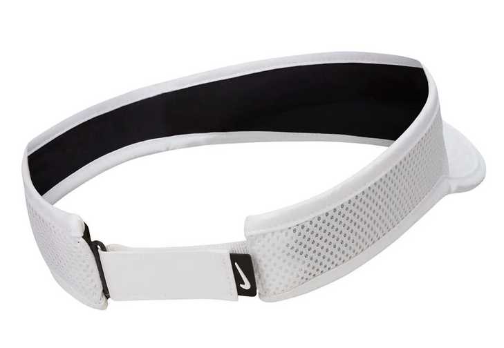 NEW! Nike Adult DRI-FIT Featherlight Tennis/Pickleball Visor-White