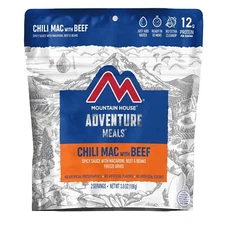 Mountain House Chili Mac w /Beef 2-Serving Entree Freeze Dried Camping Food