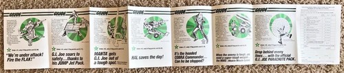 GI Joe 1984 Flag Points Order Form - Parachute Offer - Great Shape - ARAH! - Picture 3 of 4