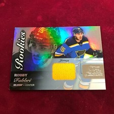 2015-16 Flair Showcase ROBBY FABBRI RC Jersey St Louis Blues @JY29