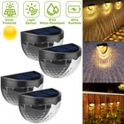 10Pack Solar LED Wall Lights Deck Light Garden Waterproof Lights Landscape Lamp