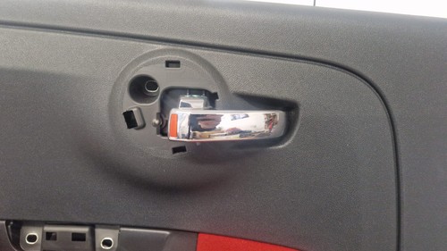 Fiat 500 Passenger Side Grey Door Card with Red Fabric Arm Rest - Picture 5 of 6