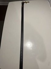 boys leather belt Class Club Gold Label Black 30-32 Reversible