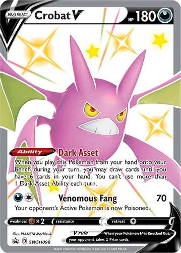 Crobat V SWSH098 SWSH: Sword & Shield Promo Cards