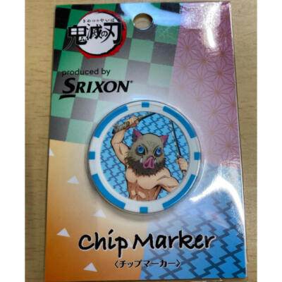 DUNLOP SRIXON Demon Slayer Golf Tip Marker GGF-07114 3 Colors 1.5