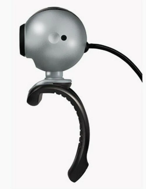 Logitech Webcam QuickCam Pro 5000 USB 2.0 V-UAX16 Flexible Base used web cam mic - Image 3 of 4