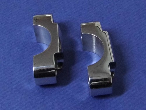 Triumph T20B Bantam Cub 65-5333 Handlebar Clamp x2 ' - Picture 3 of 5