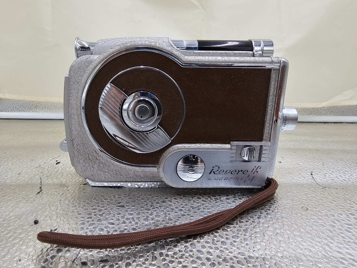 Revere magazine 16 フィルムカメラ Revere 16mm Magazine Model 16 Movie Camera - UNTESTED | eBay